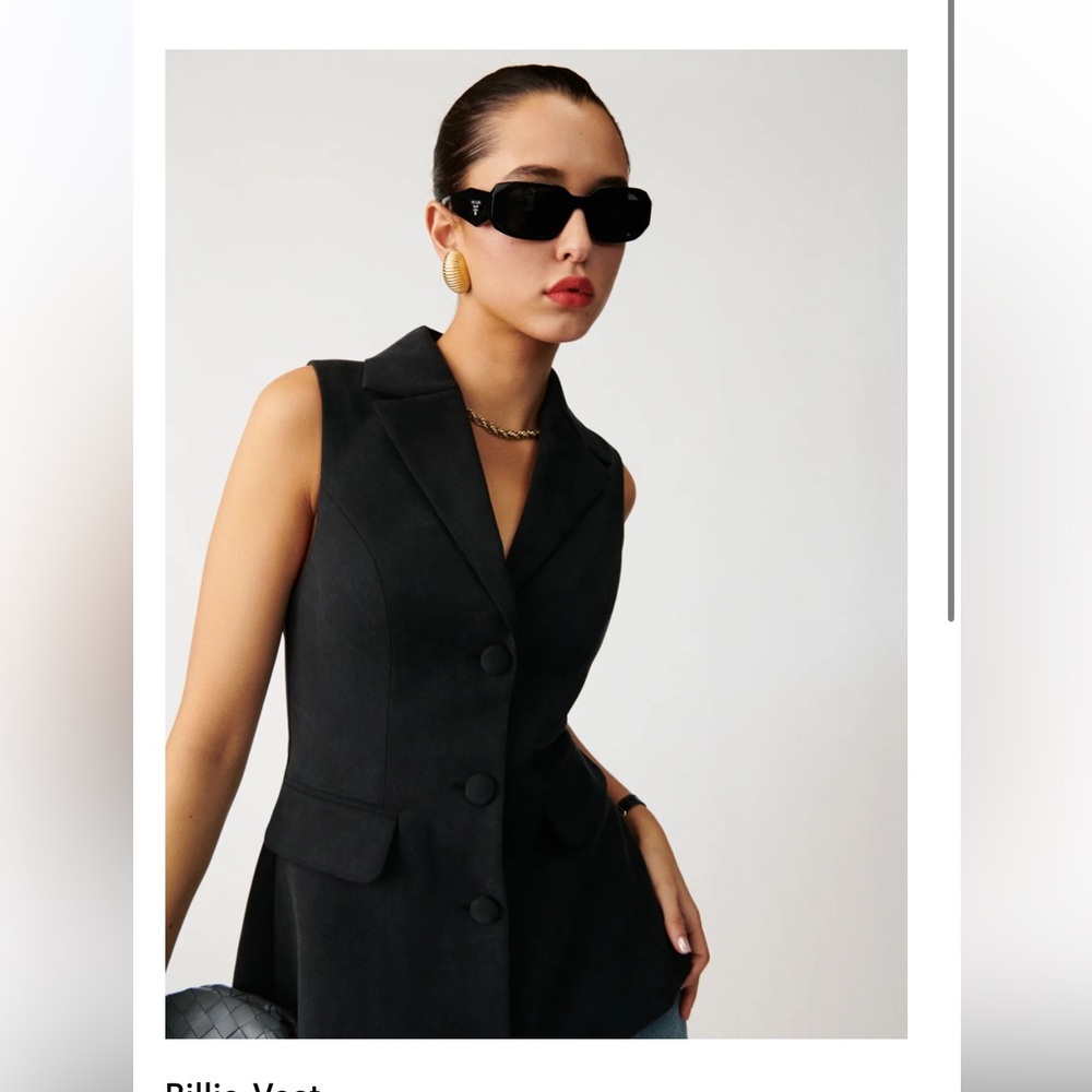 NWT Reformation Billie Vest